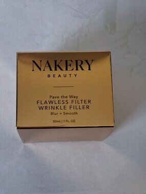 Nakery Beauty Pave the Way Flawless Filter Wrinkle Filler blur & smooth NIB 30ml